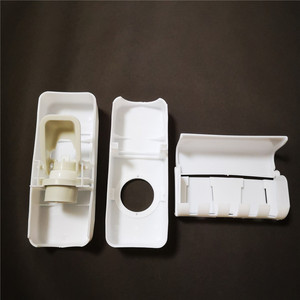 Wall Mounted Automatic <strong>Toothpaste</strong> <strong>Dispenser</strong> with 5 Slot Toothbrush Holder Set | Modern Hands-Free Bathroom Storage Organizer - Product Image 4