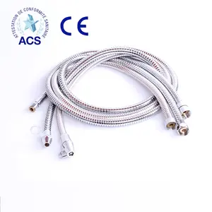 Newest Design 12mm Flexible Hose Expandable Ss 304 Flexible Shower Hose 300mm