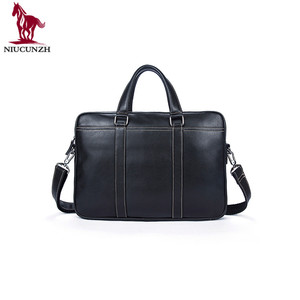 hombres Slim negro hombro bolsas de ordenador portátil, venta al por mayor bolso de los importadores de China - Product Image 2