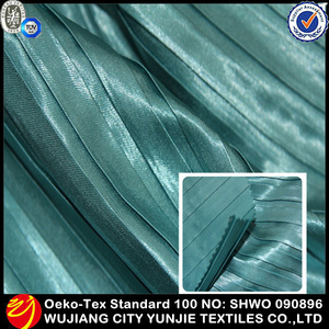 Raso di poliestere Pieghettato Sheer Tessuto Per <span class=keywords><strong>Tenda</strong></span> - Product Image 2