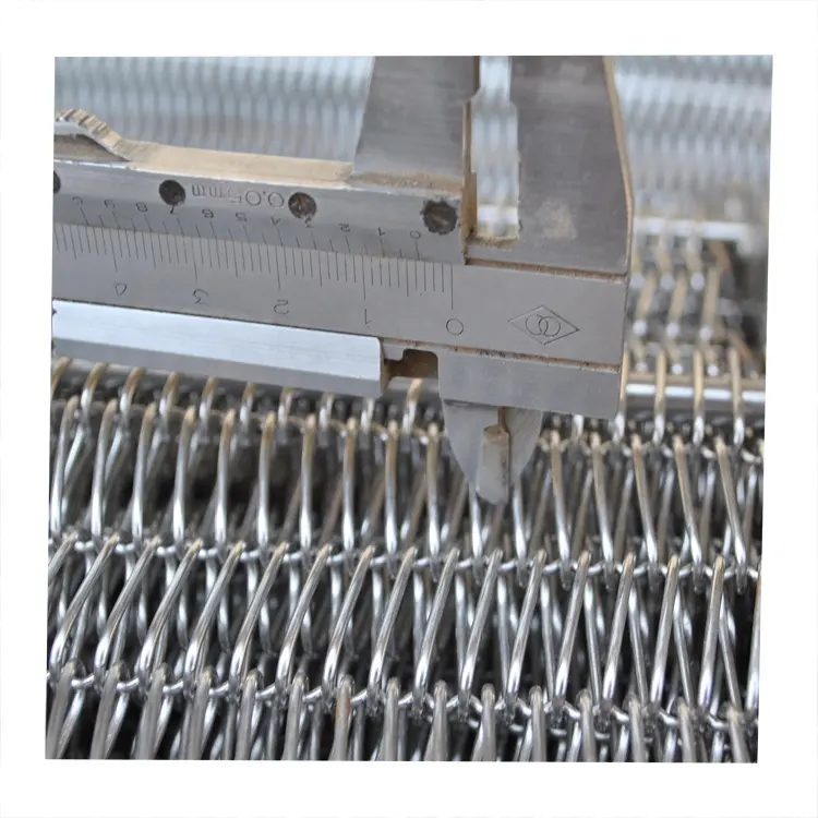 304 Stainless Steel Chain Balance Weave Conveyor Belt