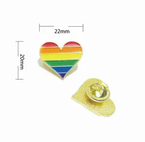 2023 Hot Selling Custom Regenboog Email Safy Pin Eenhoorn Pinnen