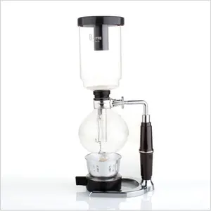 Do Ecocoffee 3 Cups 5 Cups Health-Friendly Glass Container Siphon Coffee Maker Japanese style Coffee Syphon HT35