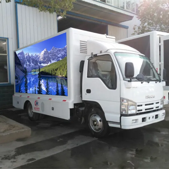 बिक्री के लिए जापान ब्रांड आउटडोर मोबाइल विज्ञापन ट्रक का नेतृत्व किया