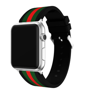 Reloj de silicona correa de reloj de <span class=keywords><strong>apple</strong></span> de jardín de silicona estilo Correa <span class=keywords><strong>iwatch</strong></span> reloj Correa - Product Image 1