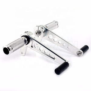 Cnc Billet Aluminium <span class=keywords><strong>Vintage</strong></span> moto pièces Rearset / arrière ensemble pour Honda Suzuki Yamaha Kawasaki <span class=keywords><strong>Triumph</strong></span> - Product Image 1