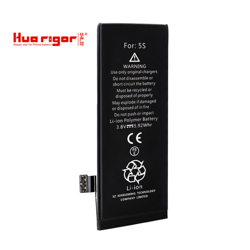 100% Full Capacity Li-ion Battery Replacement for iphone 5s Battery Original 1560mAh