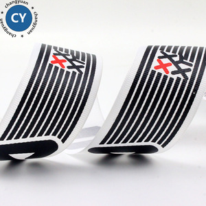 boutique cinta 38mm 1,5 pulgadas el logotipo de la empresa impreso grosgrain cinta para directo/Esquí/ropa/zapatos - Product Image 3