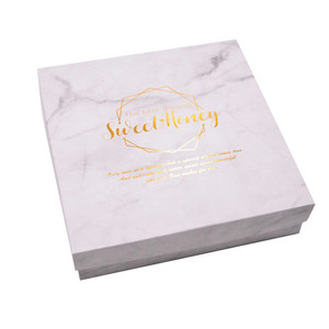 Trung Quốc Nhà cung cấp biểu tượng tùy chỉnh in bằng đá cẩm thạch trắng tráng giấy kẹo hộp phù dâu hộp quà tặng với nắp cho ủng hộ đám cưới - Product Image 3