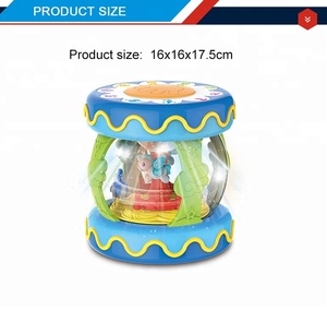 Main jouer enseignement précoce activité carrousel bébé <span class=keywords><strong>tambour</strong></span> jouet pour vente - Product Image 5