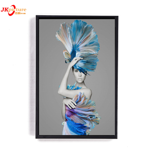 Portrait d'art Noir Et Blanc Fille Danse Peinture Nue Célèbre <span class=keywords><strong>sexy</strong></span> Filles 3d Mur Photo - Product Image 2