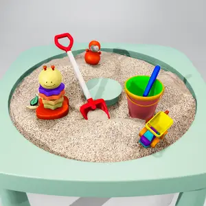 Mesa de juegos de agua artística de arena de plasma para niños y bebés