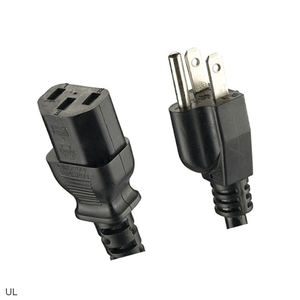 الأمريكية الولايات المتحدة الأمريكية UL 10A 125 V تمديد الحبل SJTW 3C 18AWG 3 دبوس AC الكهربائية سلك كابل نيما الطاقة الحبل مع <span class=keywords><strong>I</strong></span> - Product Image 1