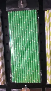 Paper Straw Bulk Disposable Kraft Paper Straw