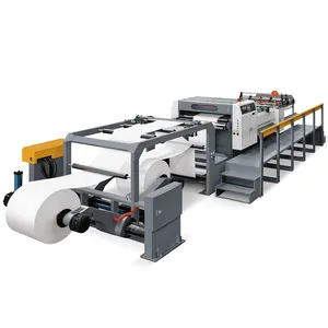 High Speed 2 Rolls Automatic Paper Rotary Sheeting Machine