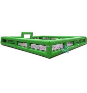 Grand terrain de football gonflable avec sol en PVC / Grand terrain de football gonflable à savon - Product Image 4