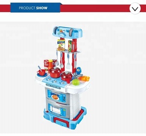 Alimentaire extérieure jouets <span class=keywords><strong>cuisine</strong></span> jouer ensemble avec la main tiré boîte - Product Image 2
