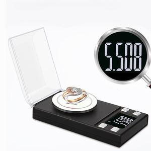 De alta calidad mini digital balanza bolsillo gramo de escalas 50g con 0.001g de equilibrio - Product Image 2