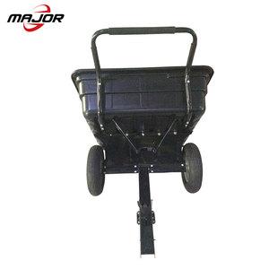 Tiện ích xây dựng vườn poly barrow giỏ hàng atv tipping xe tải trailerwith khay nhựa - Product Image 4