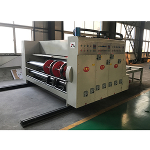 Semi-automática flexográfica ranuradora de impresión de caja de cartón corrugado de maquinaria de cartón impresora - Product Image 5