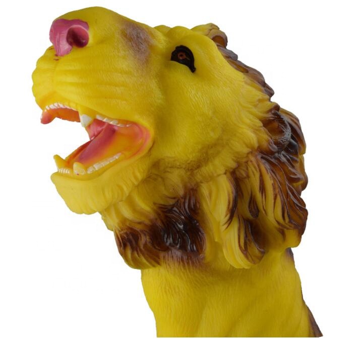 Заводская Oem ручная кукла большого размера из пластика и смолы в форме животного