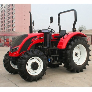 China Traktor 4x4 Mini granja 4WD Tractor compacto QLN 4*4 100HP Tractor Agricultura, precio de Tractor de equipo Agrícola de China - Product Image 2