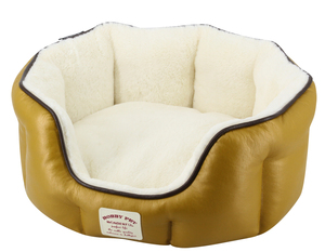 Lit ovale pour chien, lits pour chiens OEM disponibles, lit de luxe en <span class=keywords><strong>fausse</strong></span> <span class=keywords><strong>fourrure</strong></span> pour animaux de compagnie - Product Image 5