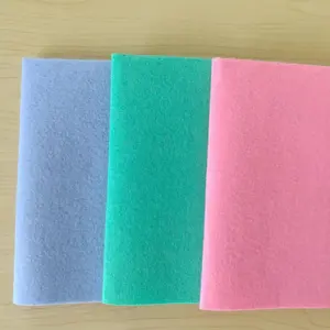 viscose and polyester coloured needle punched non woven fabric Germany nonwoven cleaning cloths