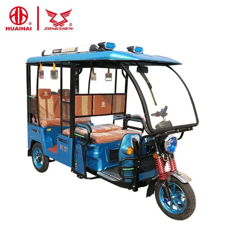 Open Body Type Tuk Tuk Battery Operated Bajaj Auto Rickshaw