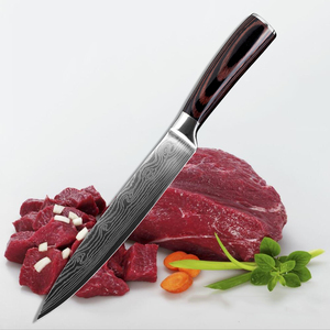 Coltello da salmone da 8 pollici <span class=keywords><strong>per</strong></span> affettare il coltello <span class=keywords><strong>per</strong></span> affettare il prosciutto <span class=keywords><strong>per</strong></span> il taglio della carne arrosto di carne Sashimi Sushi coltello di <span class=keywords><strong>pesce</strong></span> cucina strumenti <span class=keywords><strong>per</strong></span> Chef regali - Product Image 1