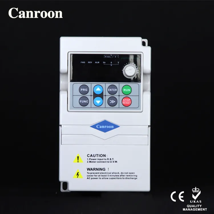 Canroon CV900G OEM/ODM सामान्य आवृत्ति पलटनेवाला ड्राइव एकल चरण के लिए 3 चरण एसी शक्ति औंधा