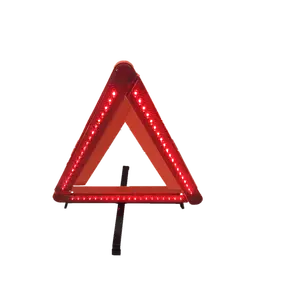 Hot Sale Red Warning Triangle Car Safety Product