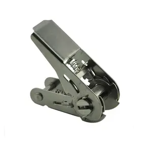 1นิ้ว800กก.สำหรับรถสแตนเลส Cam Buckle Tie Down สายรัด Cargo Lashing สแตนเลสหัวเข็มขัด