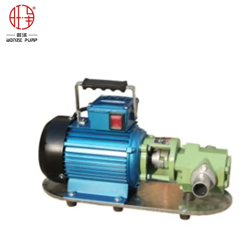 WCB 220V/380V small portable gear pump ex-proof gear oil transfer pump lube oil gear pump
