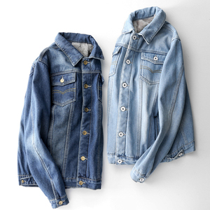 Chaqueta de mezclilla de lana gruesa de moda de los hombres 2019 Chaqueta de mezclilla de invierno de <span class=keywords><strong>la</strong></span> moda de invierno de <span class=keywords><strong>gra</strong></span> - Product Image 1