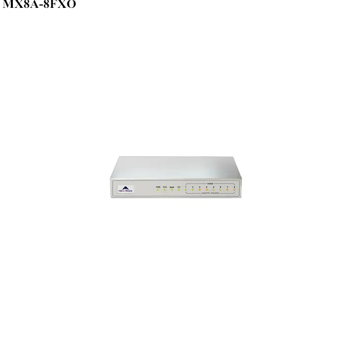 Newrock mx8a 8 portas fxo gateway MX8A-8FXO