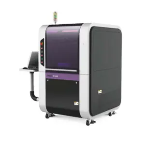 Neuankömmling Purple Light 10W UV-Laser beschriftung maschine für lesbaren 2D-Barcode