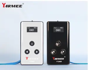 Yarmee Mini <span class=keywords><strong>FM</strong></span> <span class=keywords><strong>Radio</strong></span> Receiver không dây tour du lịch hướng dẫn hệ thống cho lớp học giảng dạy yt200 đa ngôn Ngữ Hướng dẫn hệ thống - Product Image 2