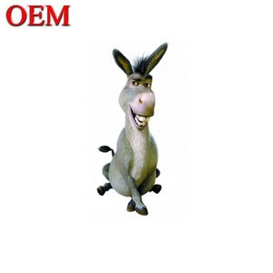Figura de burro OEM coleccionable de películas, juguete para niños, abanico - Product Image 5