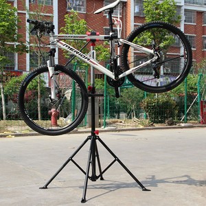 Soporte de reparación de bicicleta profesional vertical telescópico plegable soporte de liberación rápida - Product Image 4