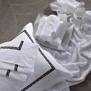 Hotel de <span class=keywords><strong>lujo</strong></span> de diseño de tejer ropa de cama Conjunto personalizado logotipo Hotel funda Nórdica - Product Image 3