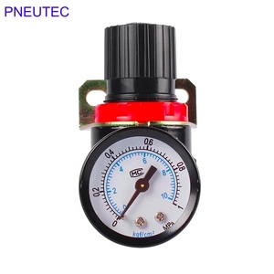 Endüstriyel kompresör diyafram tipi hava basınç regülatörü parçaları G3/8 göstergesi ile - Product Image 2