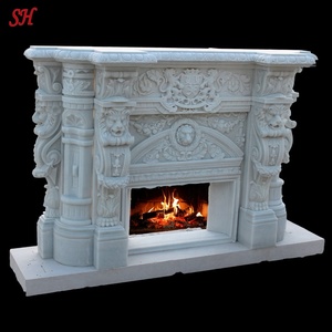 Grande pierres sèches à la main avec tête de lion, foyer Royal, g - Product Image 2