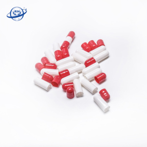 Venta al por mayor en China para drogas rojo y blanco médico duro de gelatina vacías tamaño de cápsula 00 - Product Image 3