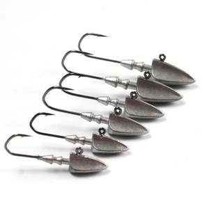 3.5g 5g 7g 10g 14g 21g Tête <span class=keywords><strong>de</strong></span> jig en plomb non peinte, Jig boule, Jig pointu, Nouveau style, Hameçon <span class=keywords><strong>de</strong></span> pêche pour appâts souples - Product Image 1