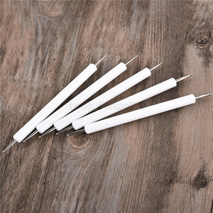 Juego de pinceles para decoración de <span class=keywords><strong>uñas</strong></span>, set de 5 pinceles para punteo de Nail Art, <span class=keywords><strong>2021</strong></span> - Product Image 2