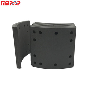 ผ้าเบรกรถบรรทุกยุโรป <span class=keywords><strong>VL88</strong></span> VL87ผ้าซับใน WG9231342069ทนทานสำหรับงานหนักเบรกรถบรรทุกแบบยุโรปและ5/4 - Product Image 5