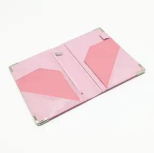 Premium Original 2 Tone Holographic Glitter Leather <strong>Server</strong> <strong>Book</strong> for Waitress and Waiter 5x8 Inches - Product Image 1