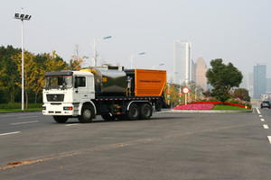 10000 litres Nouveau Liquide Distributeur D'asphalte Véhicule Bitume <span class=keywords><strong>gravier</strong></span> épandeur - Product Image 3