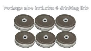 Tùy Chỉnh 8Oz 250Ml 500Ml Rõ Ràng <span class=keywords><strong>Mason</strong></span> Caviar Lọ Với Nắp Kim Loại Cho Uống - Product Image 2